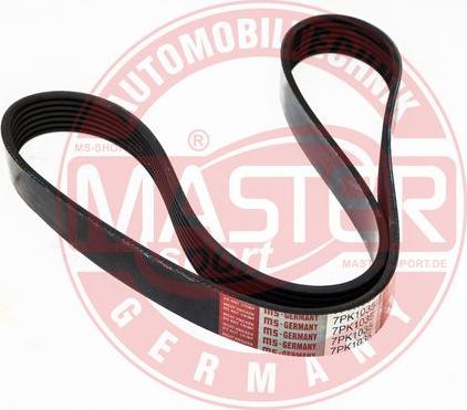 MASTER-SPORT GERMANY 7PK1035-PCS-MS - Пистов ремък vvparts.bg