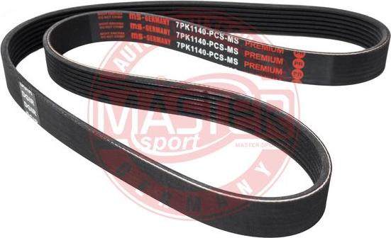 MASTER-SPORT GERMANY 7PK1140-PCS-MS - Пистов ремък vvparts.bg