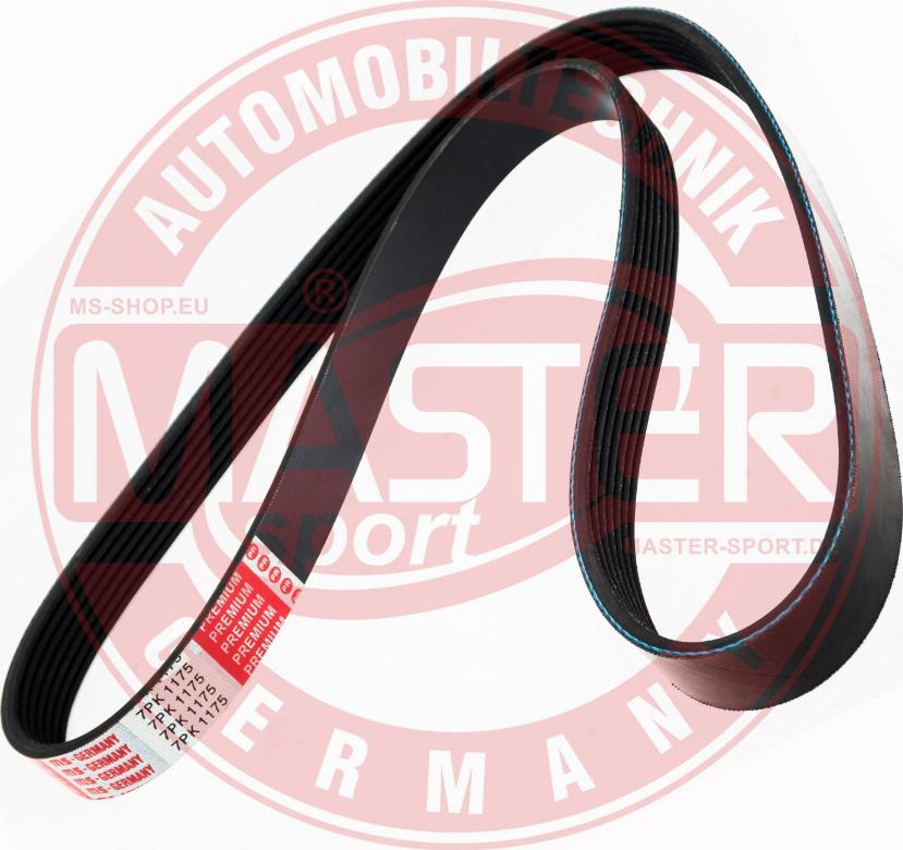 MASTER-SPORT GERMANY 7PK1170-PCS-MS - Пистов ремък vvparts.bg