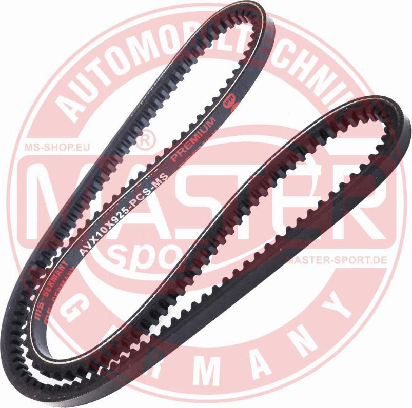 MASTER-SPORT GERMANY AVX-10X925-PCS-MS - Трапецовиден ремък vvparts.bg