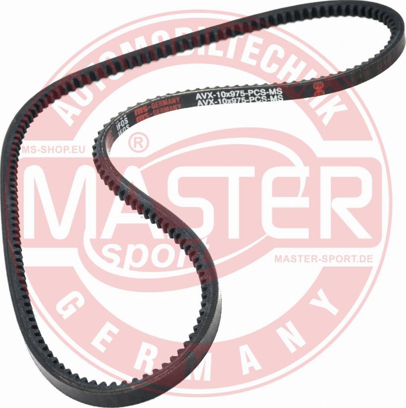 MASTER-SPORT GERMANY AVX-10X975-PCS-MS - Трапецовиден ремък vvparts.bg