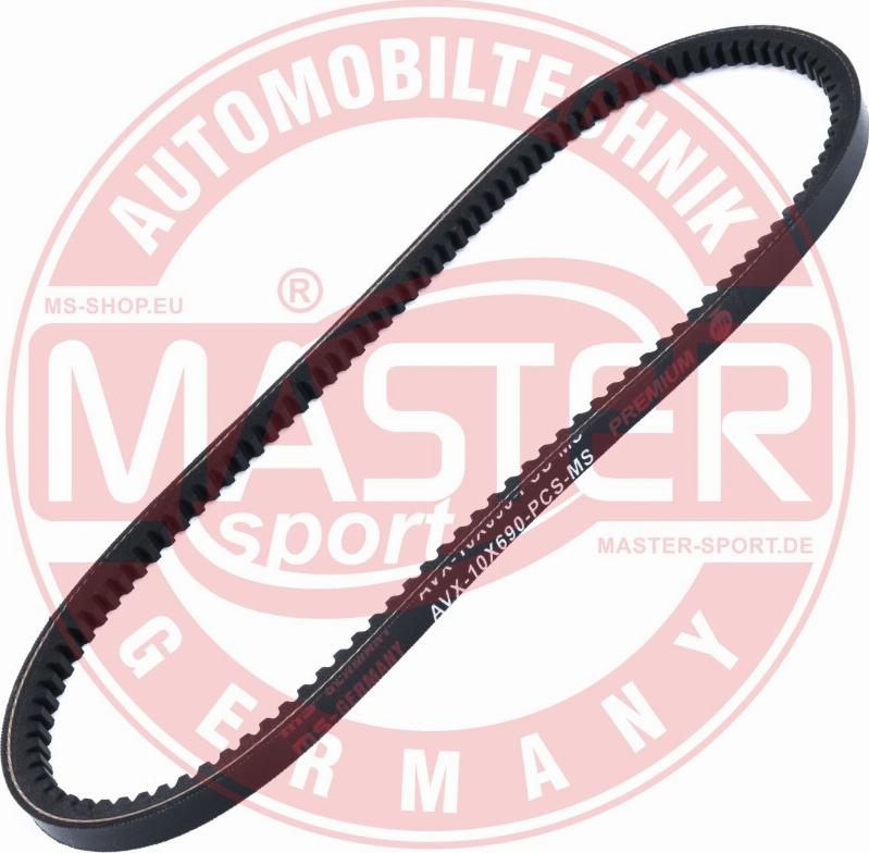 MASTER-SPORT GERMANY AVX-10X690-PCS-MS - Трапецовиден ремък vvparts.bg