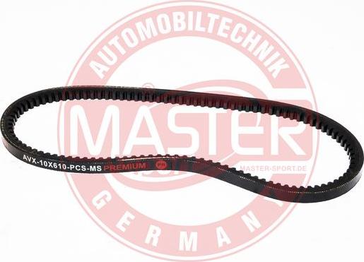 MASTER-SPORT GERMANY AVX-10X607-PCS-MS - Трапецовиден ремък vvparts.bg