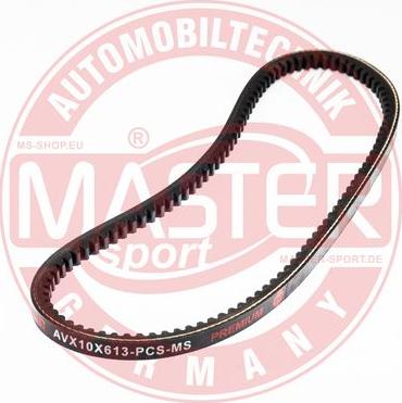 MASTER-SPORT GERMANY AVX-10X613-PCS-MS - Трапецовиден ремък vvparts.bg