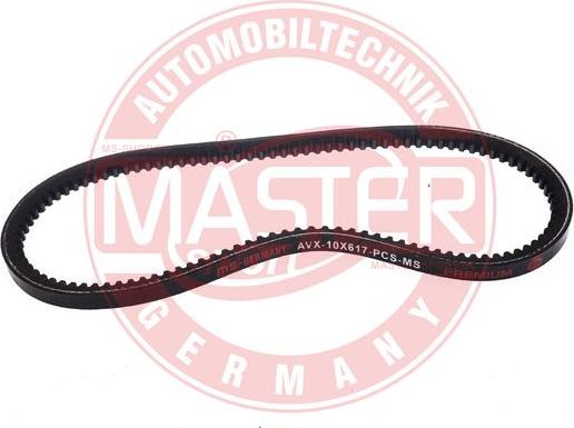 MASTER-SPORT GERMANY AVX-10X617-PCS-MS - Трапецовиден ремък vvparts.bg