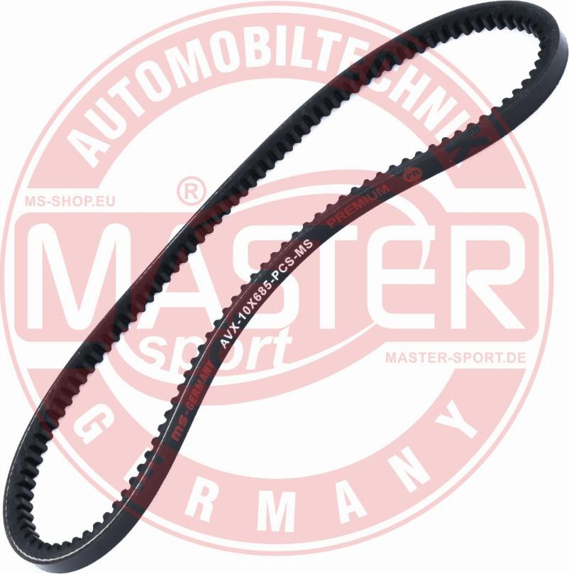 MASTER-SPORT GERMANY AVX-10X685-PCS-MS - Трапецовиден ремък vvparts.bg