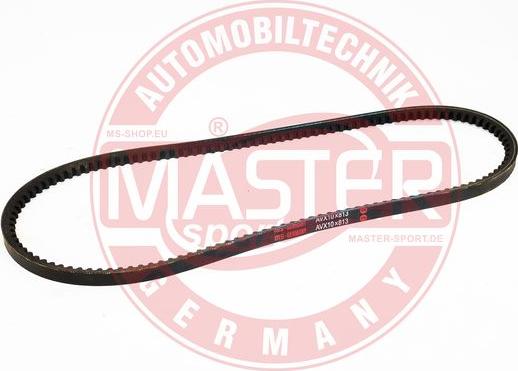 MASTER-SPORT GERMANY AVX-10X813-PCS-MS - Трапецовиден ремък vvparts.bg