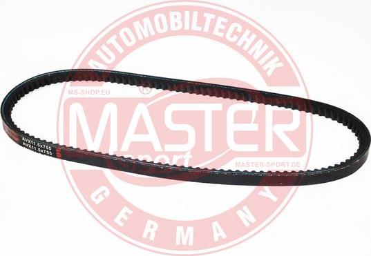 MASTER-SPORT GERMANY AVX-11.5X755-PCS-MS - Трапецовиден ремък vvparts.bg