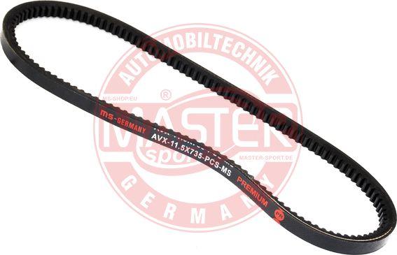 MASTER-SPORT GERMANY AVX-11.5X735-PCS-MS - Трапецовиден ремък vvparts.bg