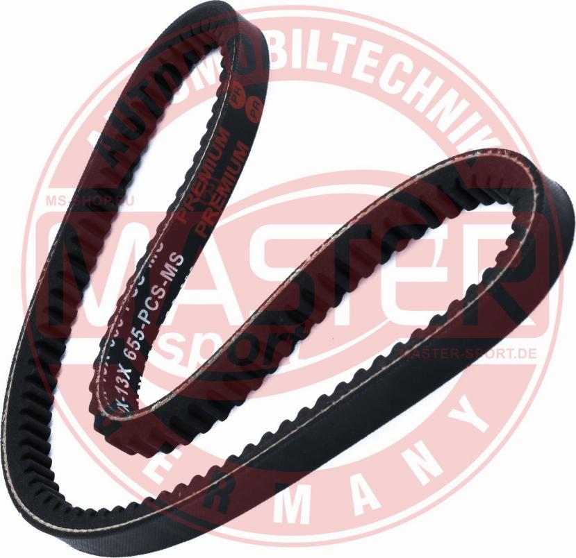 MASTER-SPORT GERMANY AVX-13X655-PCS-MS - Трапецовиден ремък vvparts.bg