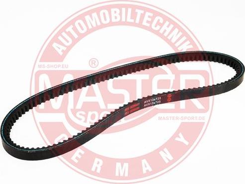 MASTER-SPORT GERMANY AVX-13X725-PCS-MS - Трапецовиден ремък vvparts.bg