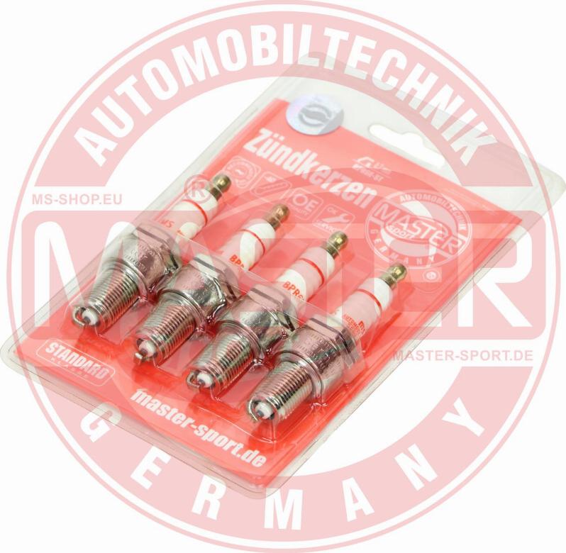 MASTER-SPORT GERMANY BPR6E-ST-SET/4/MS - Запалителна свещ vvparts.bg