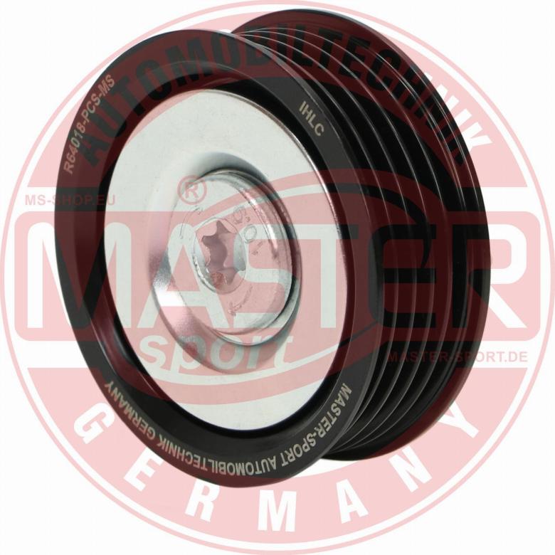 MASTER-SPORT GERMANY R64018-PCS-MS - Паразитна / водеща ролка, пистов ремък vvparts.bg