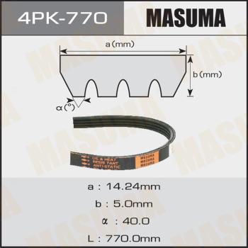 MASUMA 4PK770 - Пистов ремък vvparts.bg