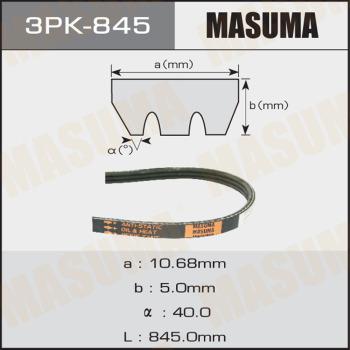 MASUMA 3PK845 - Пистов ремък vvparts.bg