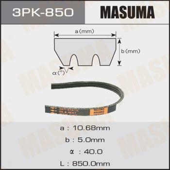 MASUMA 3PK850 - Пистов ремък vvparts.bg