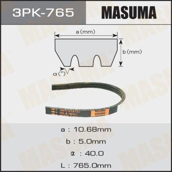 MASUMA 3PK765 - Пистов ремък vvparts.bg