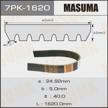 MASUMA 7PK-1620 - Пистов ремък vvparts.bg