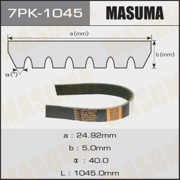 MASUMA 7PK-1045 - Пистов ремък vvparts.bg