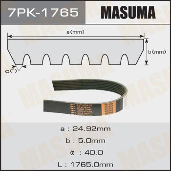 MASUMA 7PK-1765 - Пистов ремък vvparts.bg