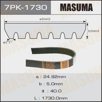 MASUMA 7PK-1730 - Пистов ремък vvparts.bg