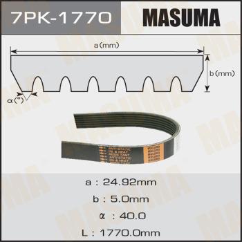 MASUMA 7PK1770 - Пистов ремък vvparts.bg