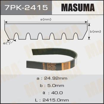 MASUMA 7PK2415 - Пистов ремък vvparts.bg