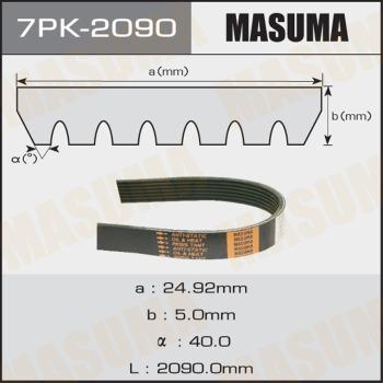 MASUMA 7PK-2090 - Пистов ремък vvparts.bg