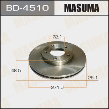 MASUMA BD-4510 - Спирачен диск vvparts.bg