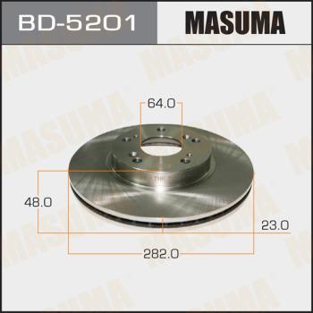MASUMA BD-5201 - Спирачен диск vvparts.bg