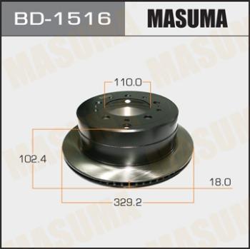 MASUMA BD-1516 - Спирачен диск vvparts.bg