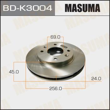 MASUMA BD-K3004 - Спирачен диск vvparts.bg