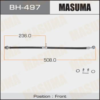 MASUMA BH-497 - Спирачен маркуч vvparts.bg