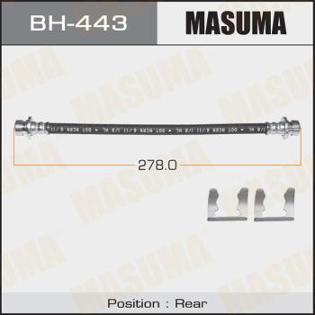 MASUMA BH-443 - Спирачен маркуч vvparts.bg