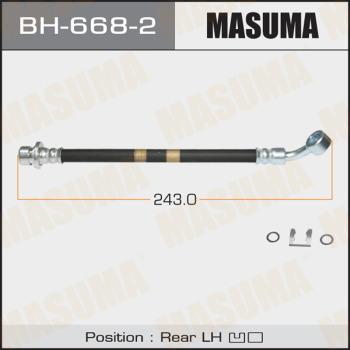 MASUMA BH-668-2 - Спирачен маркуч vvparts.bg