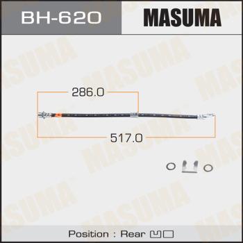 MASUMA BH-620 - Спирачен маркуч vvparts.bg