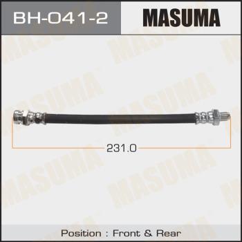 MASUMA BH-041-2 - Спирачен маркуч vvparts.bg