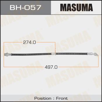 MASUMA BH-057 - Спирачен маркуч vvparts.bg