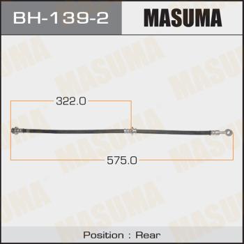 MASUMA BH-139-2 - Спирачен маркуч vvparts.bg