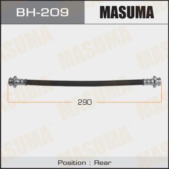 MASUMA BH-209 - Спирачен маркуч vvparts.bg