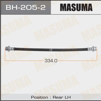 MASUMA BH-205-2 - Спирачен маркуч vvparts.bg