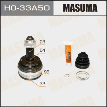 MASUMA HO33A50 - Каре комплект, полуоска vvparts.bg