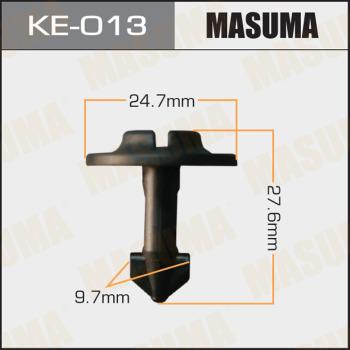 MASUMA KE013 - Клипс (щипка), декоративна / предпазна лайсна vvparts.bg