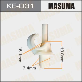 MASUMA KE-031 - Клипс (щипка), декоративна / предпазна лайсна vvparts.bg