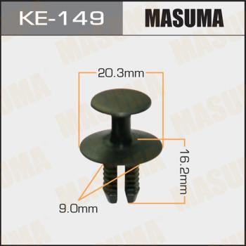 MASUMA KE-149 - Клипс (щипка), декоративна / предпазна лайсна vvparts.bg