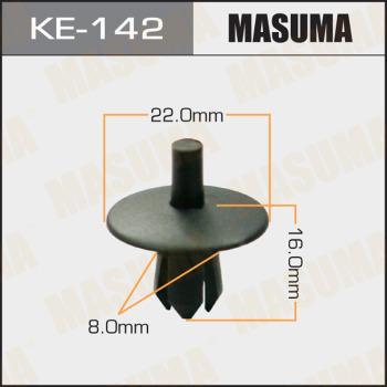 MASUMA KE-142 - Клипс (щипка), декоративна / предпазна лайсна vvparts.bg