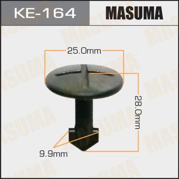 MASUMA KE-164 - Клипс (щипка), декоративна / предпазна лайсна vvparts.bg