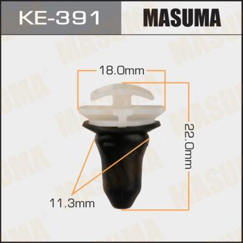 MASUMA KE-391 - Клипс (щипка), декоративна / предпазна лайсна vvparts.bg
