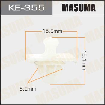 MASUMA KE-355 - Клипс (щипка), декоративна / предпазна лайсна vvparts.bg