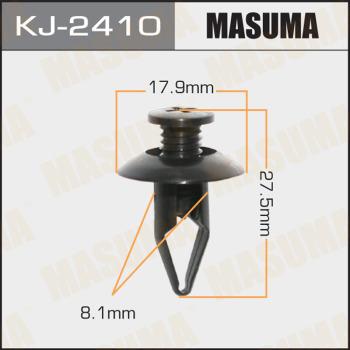 MASUMA KJ-2410 - Клипс (щипка), декоративна / предпазна лайсна vvparts.bg